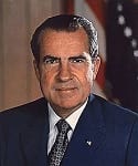  The late President Richard Milhous Nixon