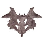 An Example of a Rorschach Test. Have Fun with Yourself!