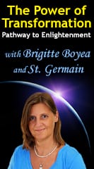 Brigitte Boyea and Saint Germain