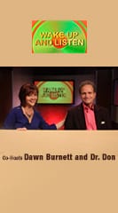Dawn Burnett and Dr. Don